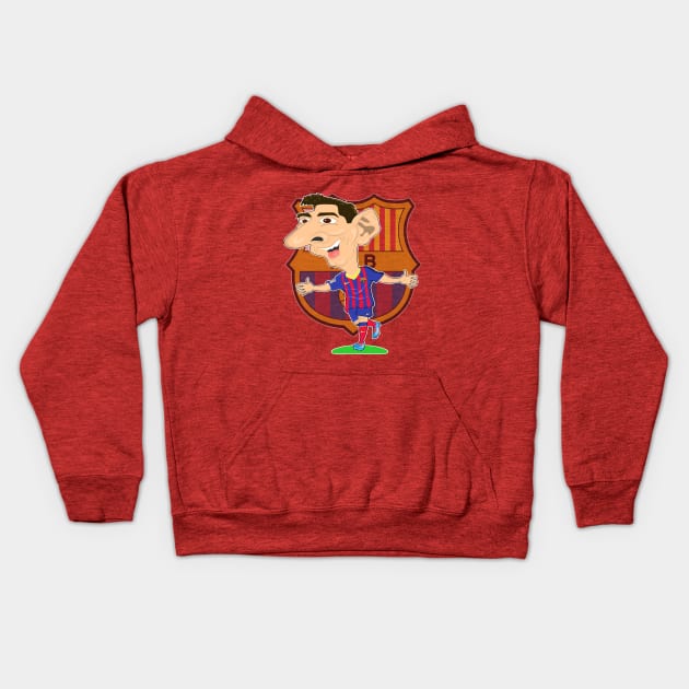 MESSI Kids Hoodie by markucho88